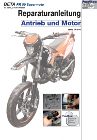 Reparaturanleitung RIS, Beta RR 50 Supermoto, Antrieb und Motor