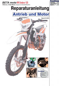 Reparaturanleitung RIS, Beta RR Enduro 125, Antrieb und Motor