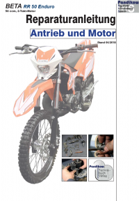 Reparaturanleitung RIS, Beta RR 50 Enduro, Antrieb und Motor