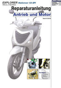 Reparaturanleitung RIS, EXPLORER Wallstreet 125 EFI, Motor und Antrieb