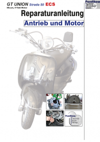 Reparaturanleitung RIS, GT Union Strada ECS 50, 4T, Antrieb und Motor