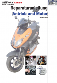 Reparaturanleitung RIS, Keeway ARN 50, Antrieb und Motor