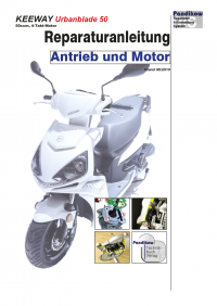Reparaturanleitung RIS, Keeway Urbanblade 50 4T, Antrieb und Motor