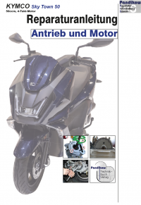 Reparaturanleitung RIS Kymco Sky Town 50, Antrieb und Motor