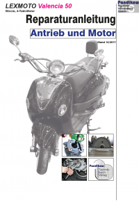 Reparaturanleitung RIS, LEXMOTO Valencia 50 4T, Antrieb und Motor