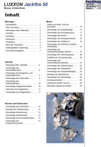 Reparaturanleitung RIS, Luxxon Jackfire 50 (2T) Antrieb und Motor