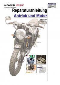 Reparaturanleitung RIS, Mondial HPS 125, 4T, Antrieb und Motor