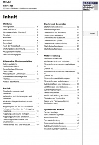 Reparaturanleitung RIS, Rieju MR Pro 125, Antrieb und Motor