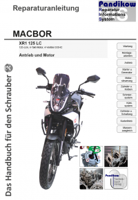 Reparaturanleitung RIS Macbor XR1 125 LC, Antrieb und Motor