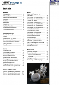 Reparaturanleitung RIS, Vent Derapage 50, Antrieb und Motor