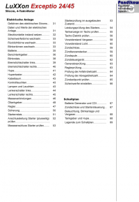 Reparaturanleitung RIS, LuXXon Exceptio, 4T, Gemischaufbereitung, Diagnose und Elektik