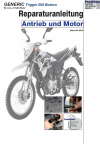 Reparaturanleitung RIS, Generic Trigger 50X Enduro, Antrieb und Motor