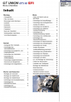 Reparaturanleitung RIS, GT UNION GT3 50 EFI, 4T, Antrieb und Motor