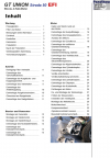 Reparaturanleitung RIS, GT UNION Strada 50 EFI, 4T, Antrieb und Motor