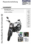Reparaturanleitung RIS, Hanway Scrambler 125, 4T, Antrieb und Motor