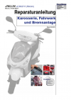 Reparaturanleitung RIS, Jinlun JL50QT-5 (50ccm), Karosserie, Fahrwerk und Bremsanlage