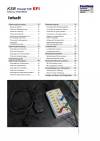 Reparaturanleitung RIS, KSR Cruzer 125 EFI, Gemischaufbereitung und Diagnose