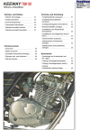 Reparaturanleitung RIS, Keeway TXM 125, Antrieb und Motor