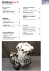 Reparaturanleitung RIS, Mondial Piega 125, Antrieb und Motor