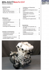 Reparaturanleitung RIS, Malaguti Monte Pro 125, 4T, Antrieb und Motor