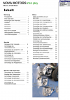 Reparaturanleitung RIS, NOVA MOTORS F35 50 4T, Antrieb und Motor