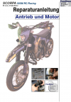 Reparaturanleitung RIS, Scorpa 50 SM RC Racing, Antrieb und Motor