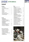 Reparaturanleitung RIS, Suzuki AP 50 Address, Antrieb und Motor