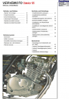Reparaturanleitung RIS, Vervemoto Classico 125, Antrieb und Motor