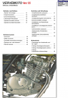 Reparaturanleitung RIS, Vervemoto Hero 125, Antrieb und Motor